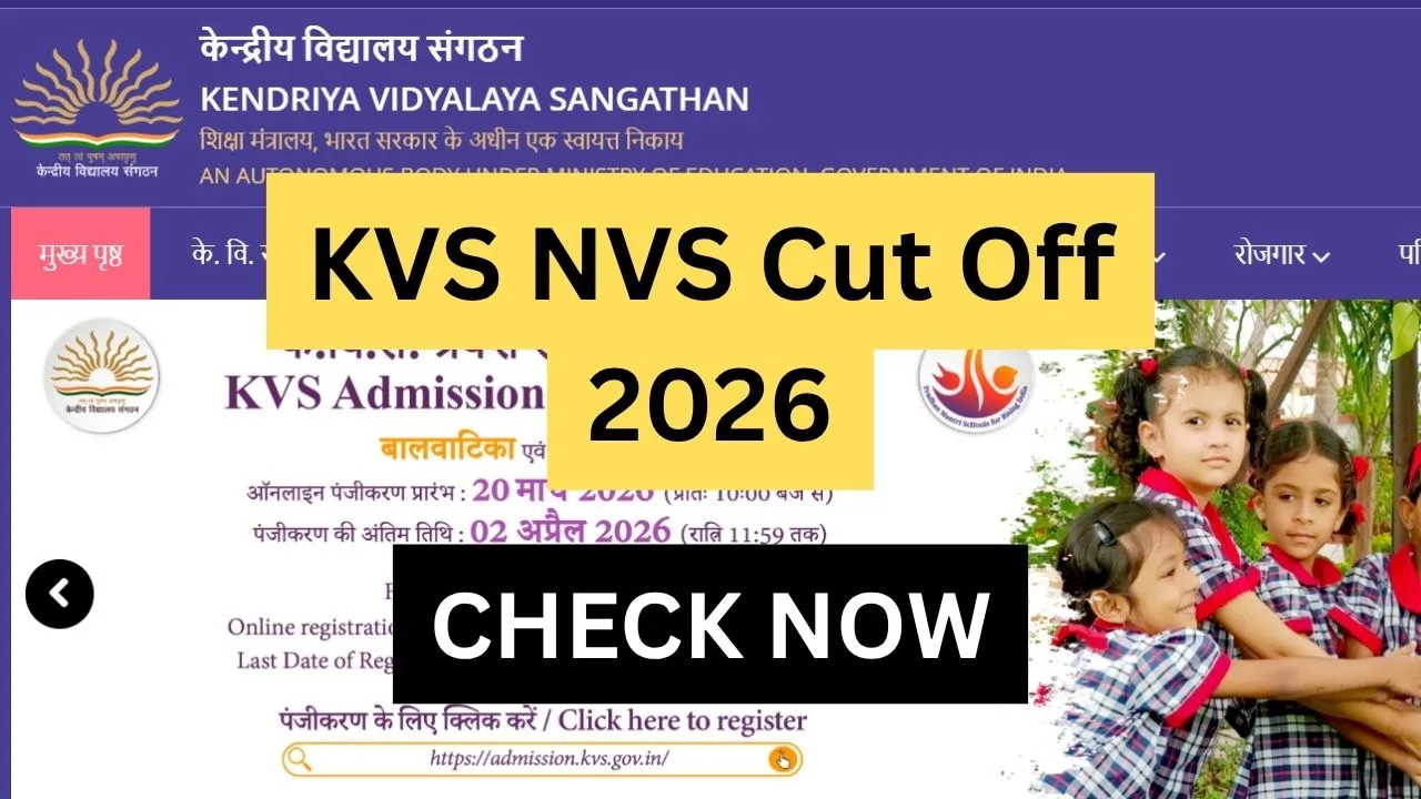 KVS NVS Cut Off 2026